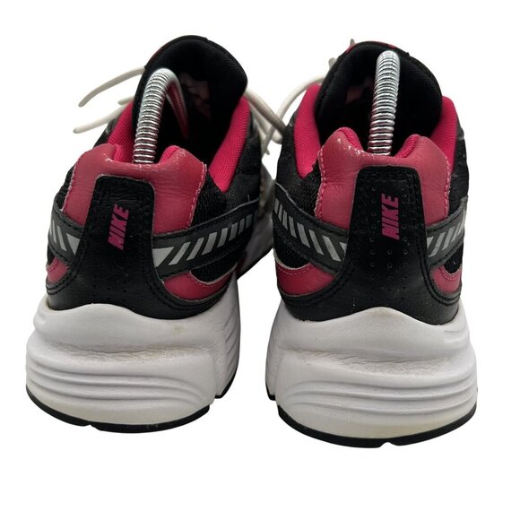 Nike Initiator Womens 8.5 Running Walking Shoes Black Pink Athleisure Sneaker - Picture 4 of 14